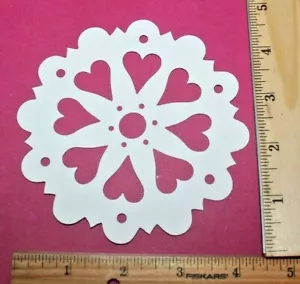 🧡10 TAPETES DECORATIVOS papel cartulina adornos troquelados - Imagen 1 de 25