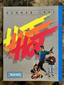 Kenner 1991 Toy Fair Catalog Batman Swamp Thing Real Ghostbusters Bill Ted NM - Foto 1 di 9