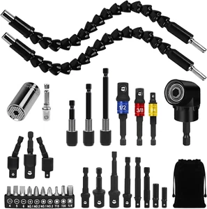 Flexibles Bohrer-Verlängerungsset, inkl. rechtwinkligem Bohraufsatz, Rotatab - Bild 1 von 12