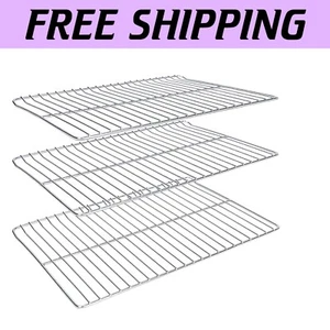 Stainless Steel Cooking Grates for Masterbuilt 40" Smokers - 3 Pack Replacement - Picture 1 of 9