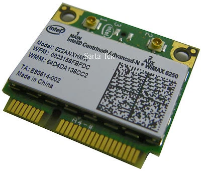 Original Intel Centrino Advanced-N WiMAX 6250 802.11a/g/n doble mitad 622ANXHMW Foto 1 de 2