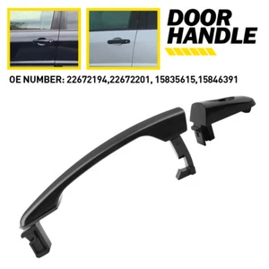 Front Outside Door Handle Black Left Driver Side for 2006-2011 Chevrolet HHR - Picture 1 of 19