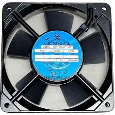 1pcs  FAN USTF120381155T 12038 115V 15.5/14.5W cooling fan - Image 1 of 2