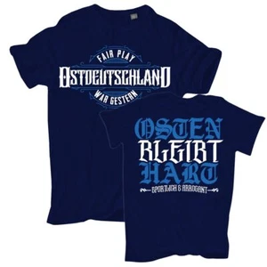 Camiseta Alemania Oriental El Este sigue siendo duro Alemania Oriental Ultras RDA S a 10XL - Imagen 1 de 16