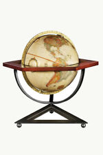 Frank Lloyd Wright inspired Hexagon 12 Inch Desktop World Globe By Replogle Glob