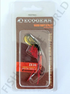Cuchara de jigging ECOGEAR ZX30 #418 Series JDM Metal Vibe Blades Foto 1 de 3