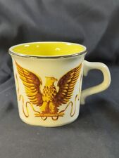 Vintage Taylor International Bicentennial 1776 Golden Eagle Coffee Cup Mug EUC