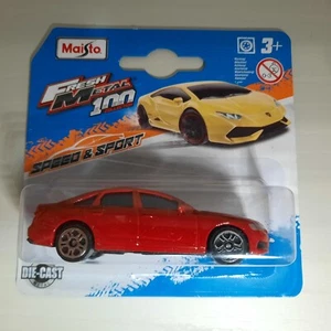 Modellino Statico Audi A6 (2019) Maisto Auto Rosso Scala 1:64 - Foto 1 di 1