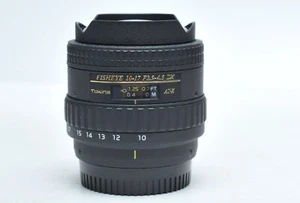 Tokina Fisheye AF DX 10-17mm F/3.5-4.5 Lens for Nikon F Mount DSLR - Picture 1 of 4