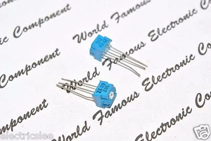 4pcs - TOCOS 3K 1-Turns Potentiometer / Trimmer - Picture 1 of 3