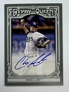 Tarjeta automática Topps Gypsy Queen #GQA-CA Chris Archer 2013 AR52-02 - Imagen 1 de 2