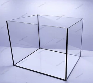 Aquarium BL-50x40x40cm Fish Tank 75L / 16.49 gal. Rimless AquaLiveUK - Picture 1 of 8