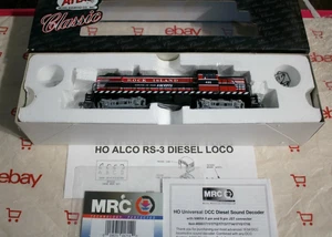 ATLAS CLASSIC HO ROCK ISLAND ROAD # 497 ALCO RS-3 DCC/SOUND MRC 1622 NEW IN BOX - Picture 1 of 5