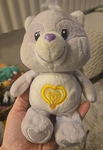 2002 8" Bright Heart Raccoon Care Bear Cousin Beanie - Bild 1 von 9