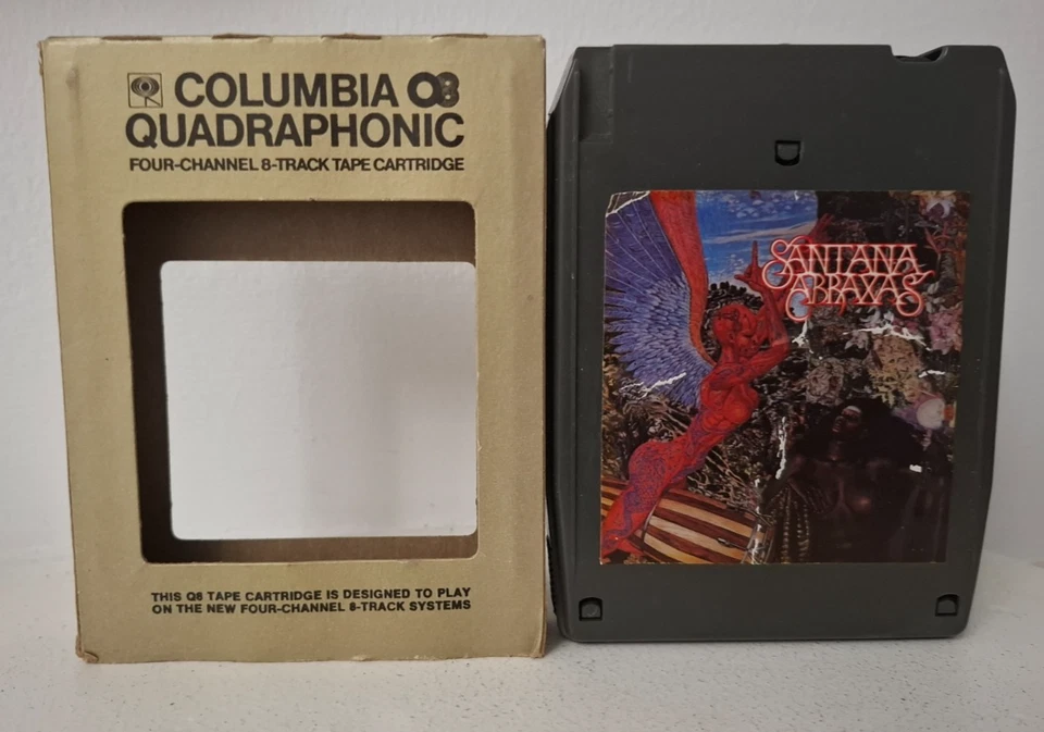 8 TRACK  TAPE - QUADRAPHONIC - SANTANA  - ABRAXAS - 8 TRACK CARTRIDGE - Bild 1 von 1