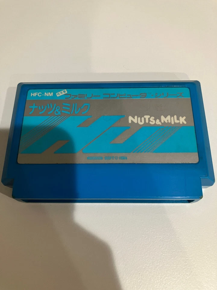 Nuts and Milk (Nuts & Milk) NES Famicom Japan Import US Seller Tested Working - Image 1 of 4