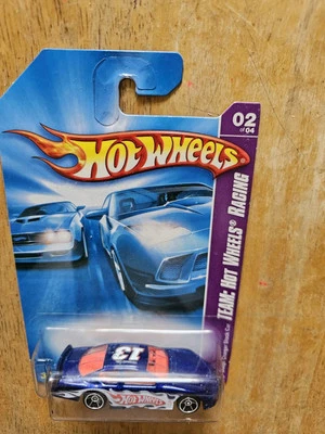 Hot Wheels Dodge Charger Stock Car, Azul; 2008 Equipo: Hot Wheels Racing Series  Foto 1 de 4