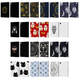 OFFICIAL HAROULITA MAGICK - TAROT - MYSTICAL LEATHER BOOK CASE FOR APPLE iPAD - Picture 1 of 12