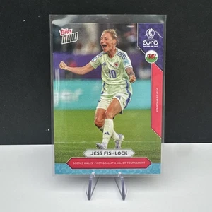 2025 Topps Now UEFA Women’s Euro #13 Jess Fishlock, Wales - Picture 1 of 2