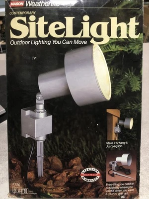NUEVO Iluminación móvil exterior Mason SiteLight K780 120v Foto 1 de 2
