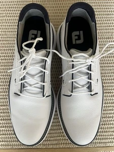 Zapatos de golf Footjoy Traditions Blucher para hombre - blancos - 57938 - Imagen 1 de 5