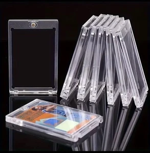 35Pt Magnetic Card Holders One Touch Hard Case Protectors  25 CT Pokémon MTG TCG - Picture 1 of 2