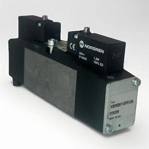 Norgren | VS26S611DF513A | 5/3-WV-APB Mini ISO Magnetventil 24VDC/12W NEU - Bild 1 von 8