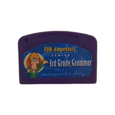 Quantum Pad Fun-damentals Series 3rd Grade Grammar Cartridge. Tested!  - Image 1 of 4