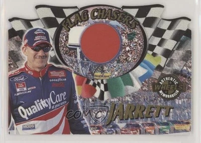 2000 Wheels High Gear Flag Chasers Red Flag /65 Dale Jarrett #FC1 HOF - Image 1 of 2