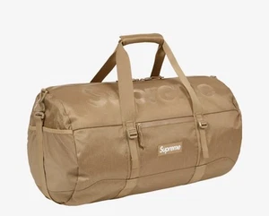 Supreme Cordura SS21 Duffle Bag Tan - 100% Authentic - New - Picture 1 of 2