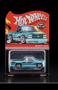 Hot Wheels 1990 Chevy 454 SS Square Body Truck 2025 RLC Exclusive Teal - Picture 1 of 3