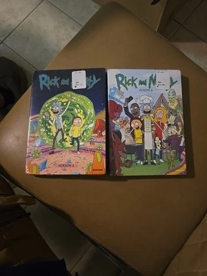 Rick And Morty Season 1 & 2 DVD Brand New  - Image 1 of 2