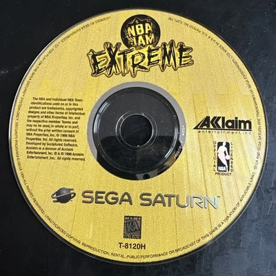NBA Jam Extreme (Sega Saturn) Tested Disc Only Vintage 90s Basketball Retro Game - Image 1 of 2