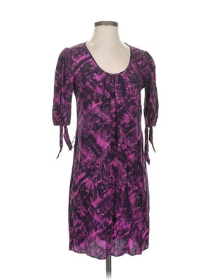 Akiko Women Purple Casual Dress S - Image 1 of 4