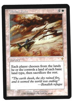 Global Ruin - [Foil]	Invasion LP - Image 1 of 2