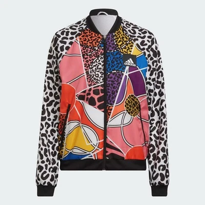 adidas Womens Rich Mnisi Tennis Woven Jacket - Multi - Image 1 of 4