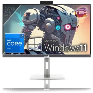 Tout en Un 27 " 4k I7 RAM 8gb SSD 120gb Windows 11 Pro Ordinateur Gaming Vesa - Afbeelding 1 van 11