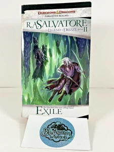 Exile Dungeons and Dragons Forgotten Realms The Legend Of Drizzt Book 2 - Picture 1 of 13