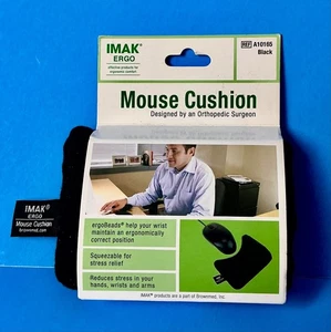 IMAK Ergo A10165 BLACK Mouse Wrist Cushion - BRAND NEW - Picture 1 of 2