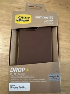 Otterbox iPhone 16 Pro Symmetry Series Case MagSafe Dark Echo Brown - Picture 1 of 4
