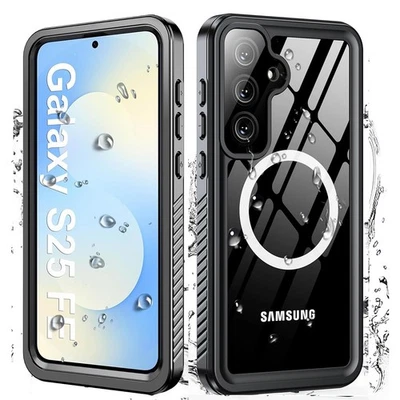 Funda Impermeable para Samsung Galaxy S25 FE 5G MagSafe Cubierta Resistente a Prueba de Golpes Foto 1 de 4