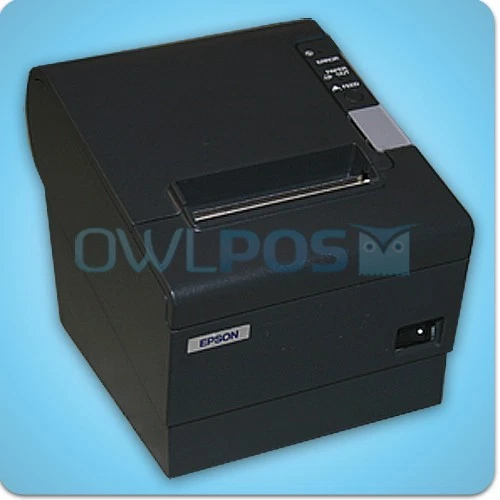Epson Micros TM-T88IV M129H POS Thermal Receipt Printer IDN Port Black REFURB - Image 1 of 1