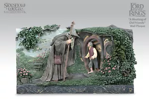 Meeting Old Friends Wand Bild- Sideshow Weta - Herr der Ringe - Gandalf + Bilbo - Bild 1 von 1