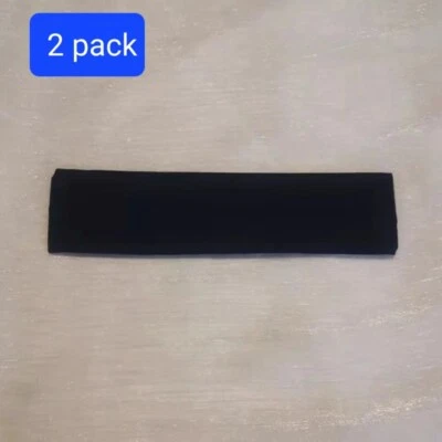 HEADBAND Thin Stretch Sports Yoga Gym Hair Band Wrap Sweatband Womens Mens 2Pack - Image 1 of 4