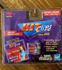 Tiger Hit Clips Micro Music Clip Britney Spears “Opps... I Did It Again" New - Picture 1 of 6