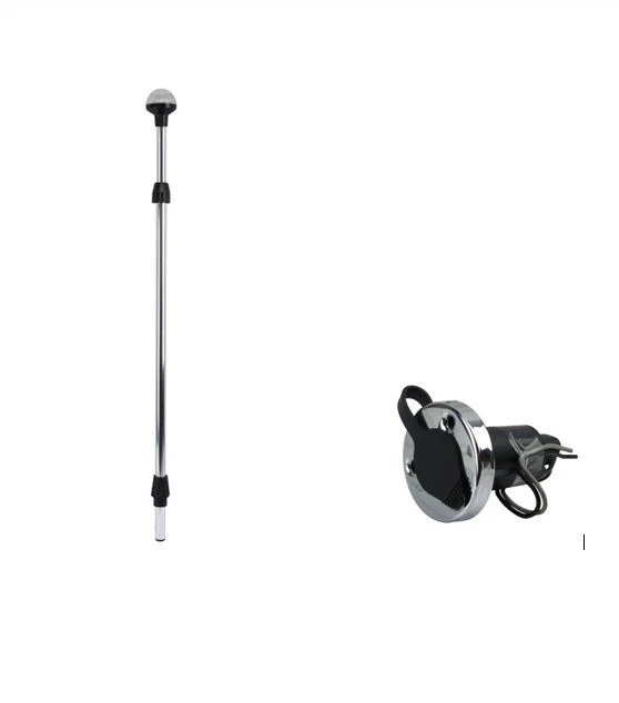 Relaxn Anchor Light With Round Base LED Telescopic SML 360 Degree Plug-in White