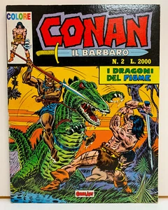 93820 CONAN il Barbaro n. 2 - I dragoni del fiume - Comic Art 1989 - Picture 1 of 4