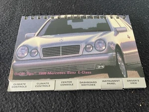 1998 Mercedes Benz E-class Quick Tips for Owner's Manual  E300 D E320 E430 W124 - Picture 1 of 7
