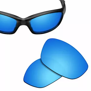 Lentes de repuesto polarizadas para chaqueta recta Oakley 2007 gafas de sol azul hielo - Imagen 1 de 5