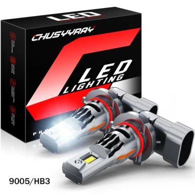 Faros delanteros LED haz alto/bajo para Nissan Quest 2004-2009 - 2X 9005 Foto 1 de 4